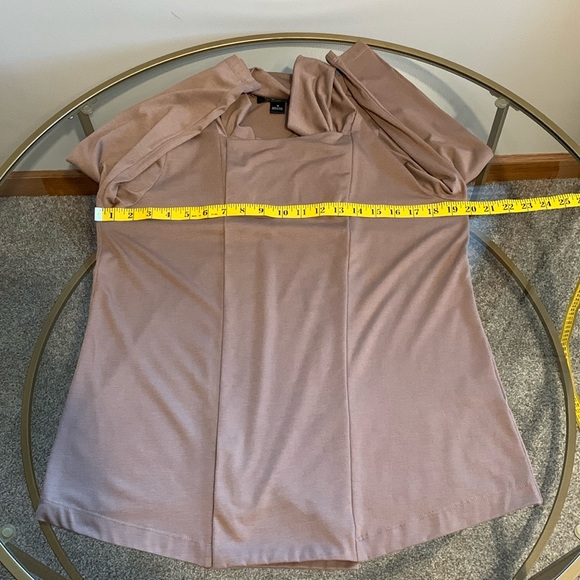 August Silk Open Jacket with draped front - Picture 8 of 16